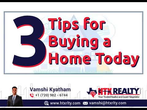 3 Tips For Buying A Home Today
