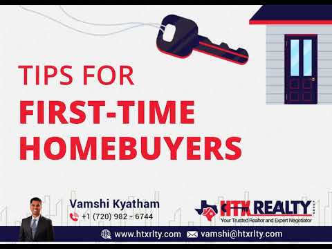 Tips For First-Time HomeBuyers | HTX Realty Group